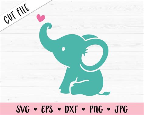Download 70+ Cute Baby Elephant SVG Free Cameo